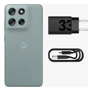 Smartphone Motorola Moto G56 5g - 256gb 16gb (8gb Ram+8gb Ram Boost) Camera 50mp Sony Lytia 600 Ultrarresistencia Militar e Ip68 + Ip69 - Cinza - imagem 4