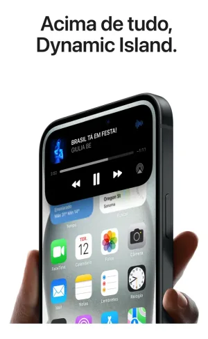 Apple iPhone 15 (256 GB) - Preto - Distribuidor Autorizado - imagem 7